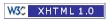 Valid XHTML 1.0!